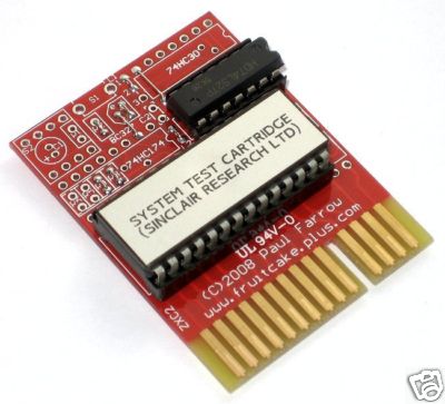 その他 test THE SINCLAIR ZX SPECTRUM SYSTEM TEST ROM CARTRIDGE